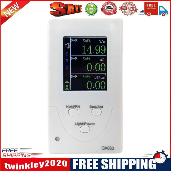 2 in 1 Portable Geiger Counter Nuclear Radiation X-ray Beta Gamma Dosimeter