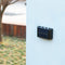 2x Solar Wall Lamp Outdoor Balcony Fence Path Garden Decor (White 6LED) Newly
