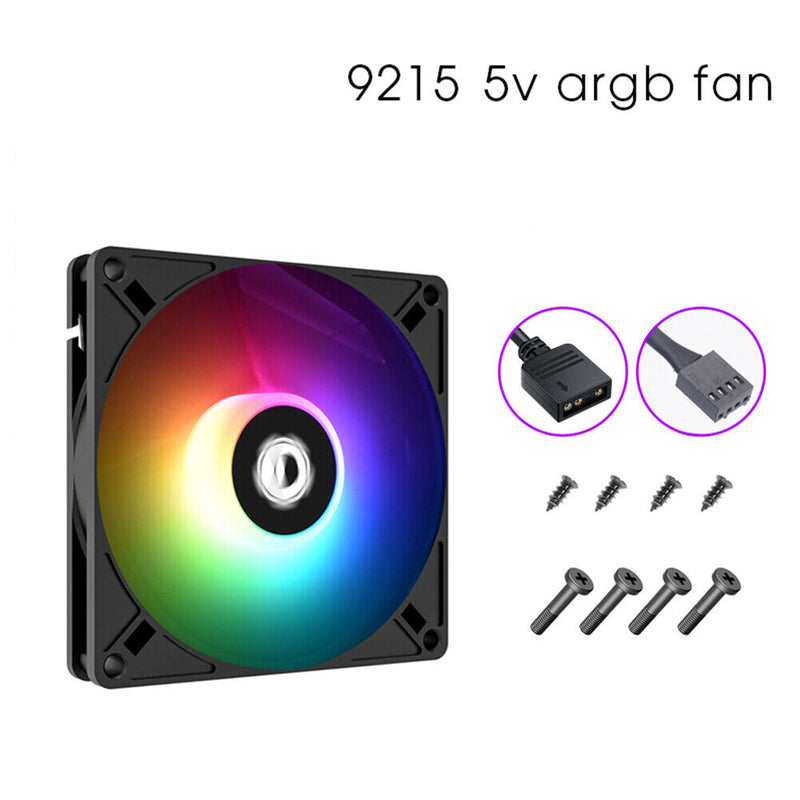 PWM ARGB 4PIN Desktop Computer Chassis Cooling Fan Radiator CPU/GPU Cooler Fan