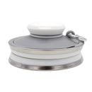 Sports 500mL Collapsible Soft Kettle Outdoor Silicone Water Bottle (White) Newly