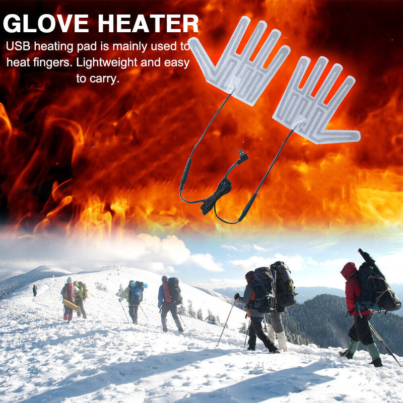 Electric Heating Film Lightweight Glove Heater Winter Outdoor Hand Feet Warmer