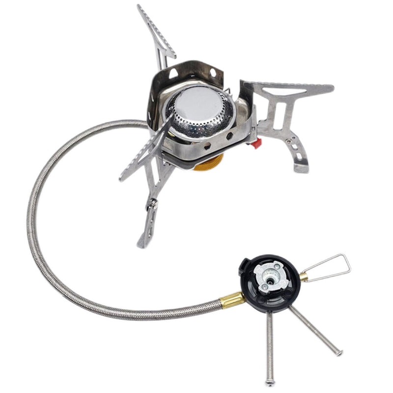 Cassette BBQ Gas Stove with Storage Box Hose Barbecue Cookstove Travel Equipment