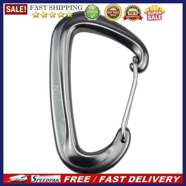 Aluminum Carabiner Outdoor Camping Hammock Buckle Hook Mountain Climbing Tool