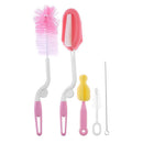 Baby Bottle Brushes Set Sponge Nipple Pacifier Milk Feeder Cleaner (5pcs) Newly