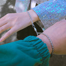 Bracelet O-shaped Bracelet Gift For Couple Stainless Steel Magnet Bracelet