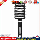 Hairdressing Hairbrush Pro Scalp Massage Comb Salon Hair Care (Black) Newly
