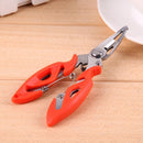 Stainless Steel Fishing Pliers Scissors Line Cutter Remove Hook Tackle Tool
