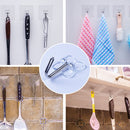 Transparent Traceless Hooks Seamless Adhesive Hook Wall Rack Storage Hanger