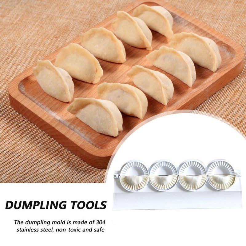 DIY Dumpling Maker Chinese Food Jiaozi Clips Mold Kitchen Baking Artifact