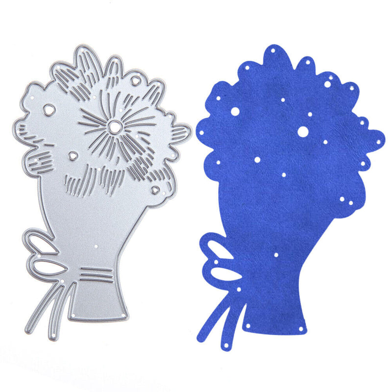 A Bouquet of Flowers Metal Cutting Die Stencil DIY Scrapbooking Craft Tool-16088