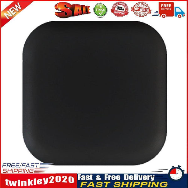 Punch Free Door Bumper Protector Self Adhesive Handle Square Pads (Black) Newly