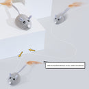 Smart Sensing Mouse Cat Toys USB Charging Interactive Kitten Playing Mice Toys