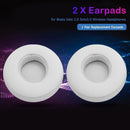 1 Pair Replacement Earpads for Beats Solo 2/3 Wireless Headphones (White) Newly