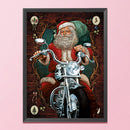 Full Embroidery Stamped Santa Claus DIY Cross Stitch Kits 11CT Needlework Sets