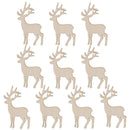 Hanging Card Christmas Tree Hanging Christmas Decorations Wooden Elk Decor