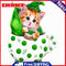 DIY Diamond Painting Part Special Shaped Drill Cat in Cup Rhinestone Modern Art