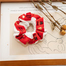Headwear Large Intestine Hair Ring Christmas Hair Rope Christmas Snowflake