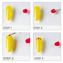 5Pcs Beauty Marbleizing 2 Way DIY Nail Art Painting Manicure Tools Dotting Pen
