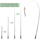 Cat Wand Toys - Durable Pole with High Strength & Toughness Ideal Toys for Pets