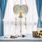DIY Crystal Prism Teardrop Pendant Diamond Painting Kit Wind Chime (PFL04) Newly