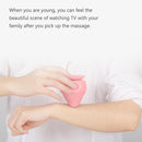 Silicon Massage Cone Solid Adsorption Balls Psoas Muscle Massage (Pink)