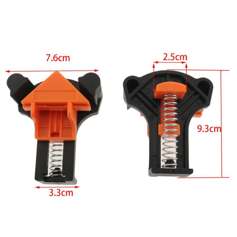 1pc 90 Degree Right Angle Clamp Fixing Clips Woodworking Positioning Tools