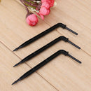 50pcs Bend Arrow Dripper Micro Drip Irrigation Drops Emitters Home Garden