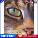 DIY Oil Paint by Numbers Cat Hand Painted Acrylic Drawing Coloring Picture
