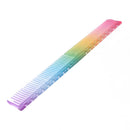 Anti-static Double Head Heat Resistant Rainbow Comb Hairdresser for Hair Cutting
