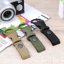 3pcs Nylon Webbing Buckle Water Bottle Holder Clip Climb Carabiner Belt