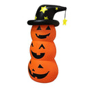Halloween Decor Pumpkins Stacked Easy Clean Pumpkin Tumbler Outdoor Party Decor