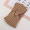 Wrap Knitted Headband Hair Accessories Ear Warmer Headband Cross Knot Hairband