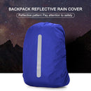 Reflective Waterproof Backpack Rain Cover Outdoor Protection Cover (Blue)