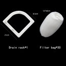 Filter Bag Triangle Drainage Rack Sink Anti-blocking Funnels Multifunctional
