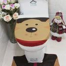 1pc Toilet Seat Cover Christmas Single Toilet Cover Christmas Decor(Elk)-15