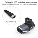 Portable Charger Adapter Replacement Parts Power Connector for Garmin Fenix 7/7S