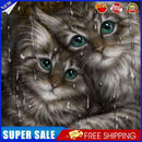 5D DIY Full Drill Diamond Painting Cat Embroidery Mosaic Kit Decor (WX066)
