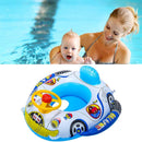 Inflatable Car Steering Wheel Boat Baby Circle Seat Ring Water Toys Random Newly