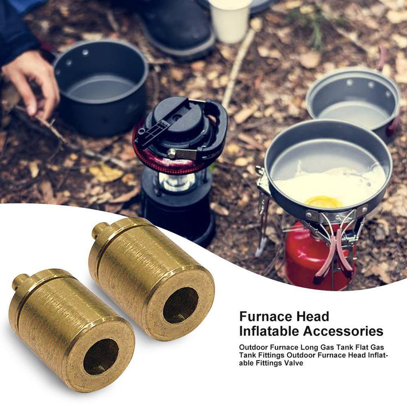 Camping Stove Inflatable Valve Adapter Gas Refill for Outdoor Hiking Stove