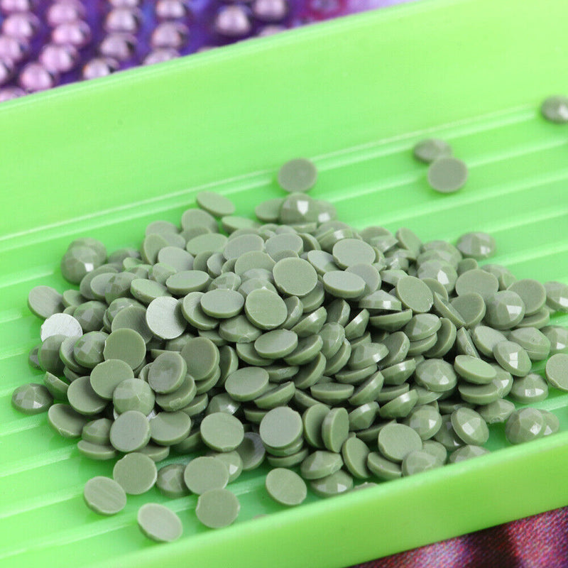 Round Drills Package DIY Embroidery Diamond Painting Rhinestones (DMC 3052)