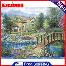 Full Cross Stitch 11CT Stamped Cotton DIY Handmade Needlework Home Decoration
