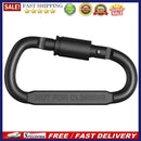 Survival D-ring Locking Carabiner Clip EDC Tools Keychain Hanging Hook Buckle