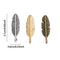 DIY Finding Jewelry Small Charm Bracelet Beads Feather Leaf Necklace Pendant