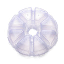 Beads Empty Storage Box Nail Art Rhinestones Case Jewelry Container 8 Grids