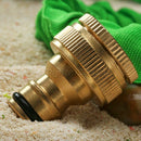 3/4" Brass Threaded Hose Tap Water Pipe Connector Tube Fitting  Accessory Tool