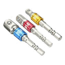 3pcs/set Drill Bit Socket Adapter High Carbon Steel X4S2 N7I6