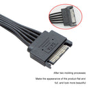 SATA 15pin Male To Female Extension Cable Connector for Computer Hard Disk