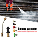 Pressure Washer Gun Adapter + Extension Wand + 5 Tips for Karcher K2-K7 Newly