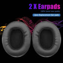 2pcs Earpads Cover for Skullcandy Crusher3.0 Wireless Headset (Black) Newly