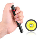 Portable Pen Light Keychain Mini Flashlight Pocket XPE LED Hand Torch (L) Newly
